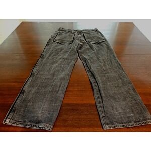 Vtg Ecko Unltd Jeans Mens 38 Charcoal & Black Foundry Fit Hip Hop